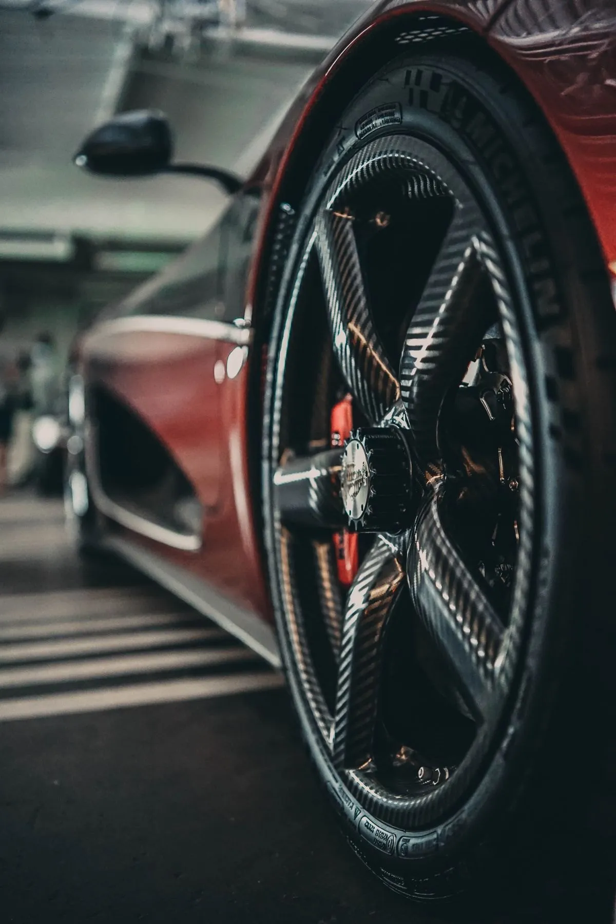 Alloy wheel close-up